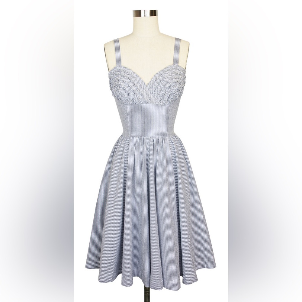 Trashy Diva Seersucker Apple Tart Dress